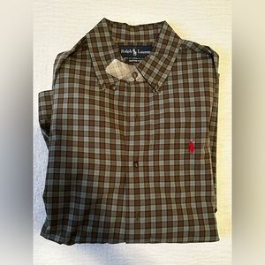 Mens M Ralph Lauren Long Sleeve Button Down
